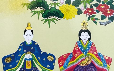 「小栗しげ子 日本画展 〜ひなとはなと〜」開催のお知らせ